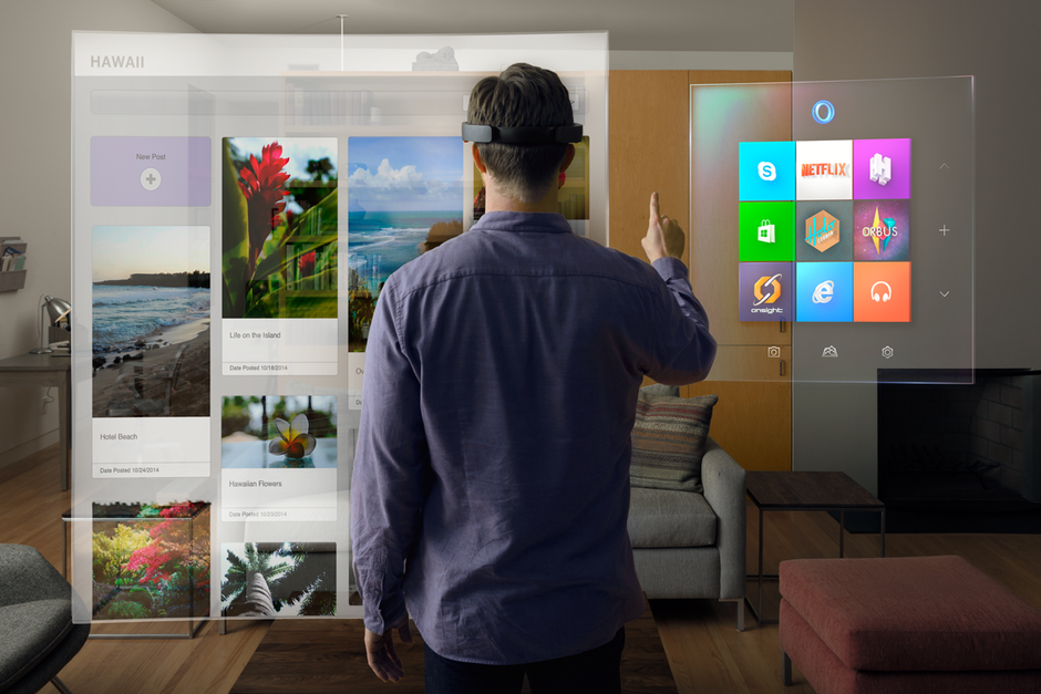 Microsoft lança primeiro óculos de holograma e Windows 10