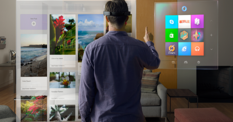 Microsoft lança primeiro óculos de holograma e Windows 10