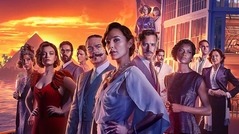 Morte no Nilo é a continuação de Assassinato no Expresso do Oriente (2017) — Foto: Divulgação/Prime Video