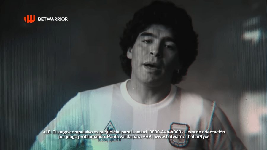 Propaganda com Maradona criado por IA gera polêmica na Argentina