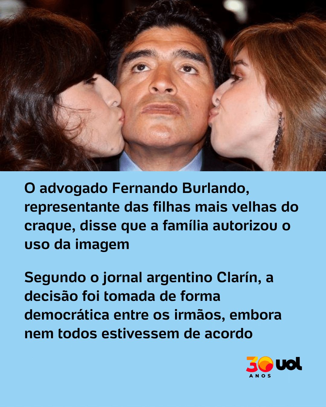Propaganda com imagem de Maradona recriada pela IA causa polêmica
