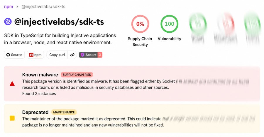 Injective Labs GitHub Compromise Pushes Wallet-Key-Stealing npm Packages