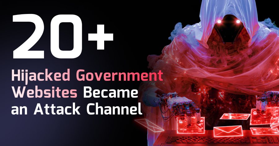 20+ Hijacked Government Websites Became an Attack Channel