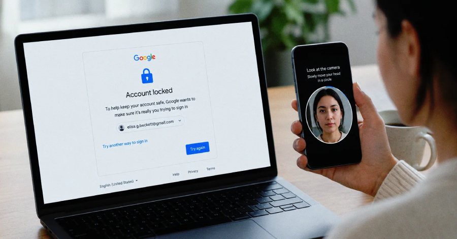 Google Adds Selfie Video Recovery for Users Locked Out of Their Accounts