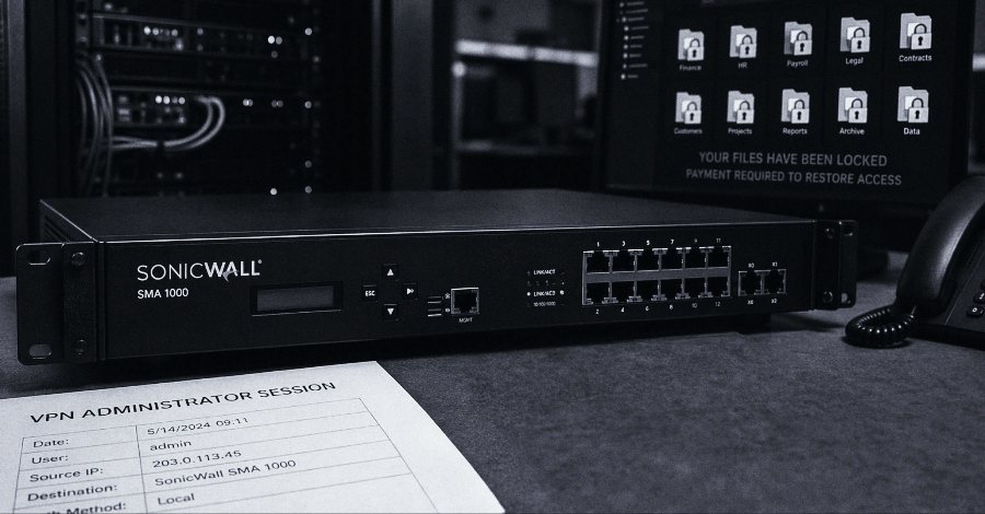 INC Ransomware Emerges as Dominant Actor Exploiting SonicWall SMA 1000 Flaws