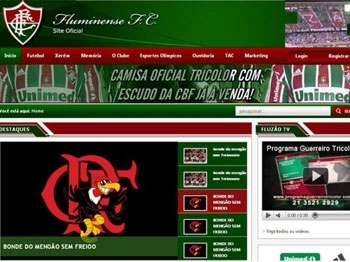 Hackers invadem site do Flu