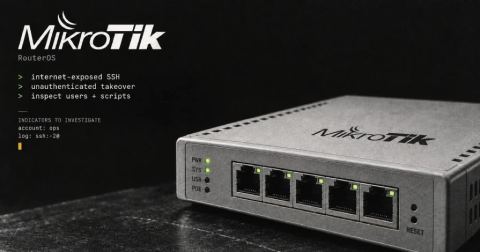 Attackers Hijack MikroTik Routers Through Internet-Exposed SSH Without Authentication