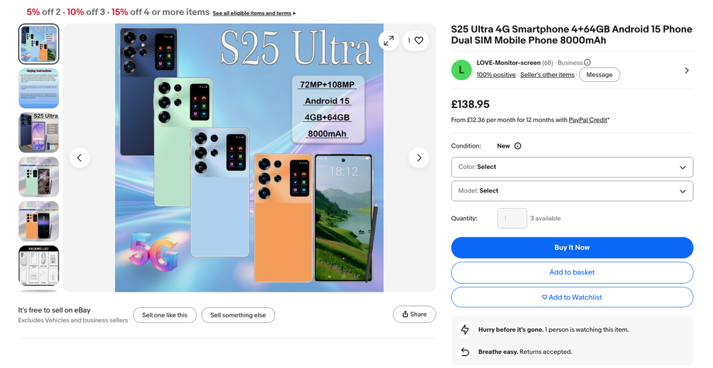 S25 Ultra (Source : Bitdefender).