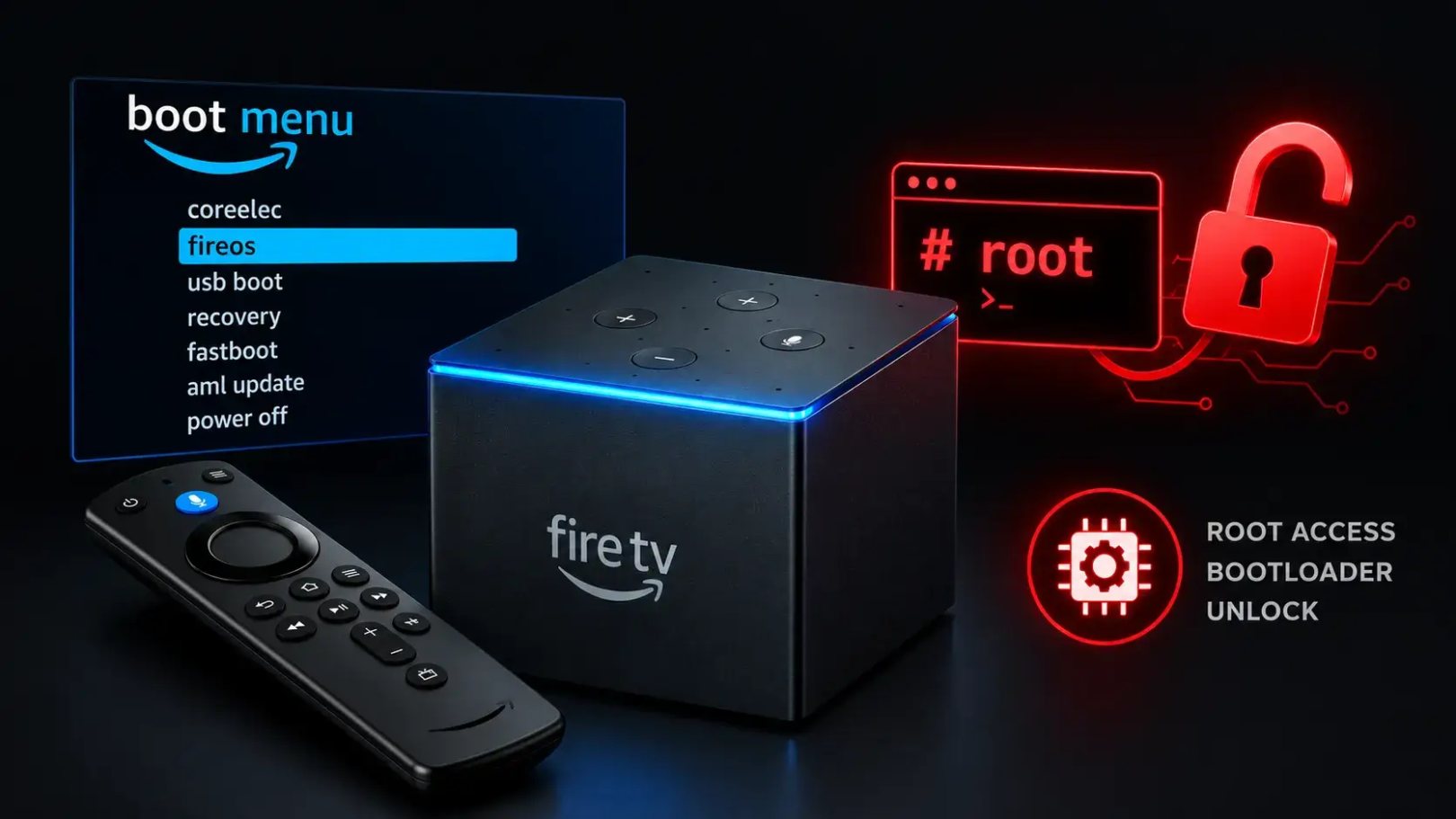 Amazon Fire TV Cube Security Flaws Allow Bootloader Unlocking and Permanent Root Access