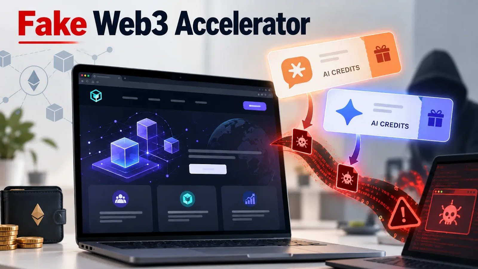 Fake Web3 Accelerator Offers Claude and Gemini Credits to Spread Malware