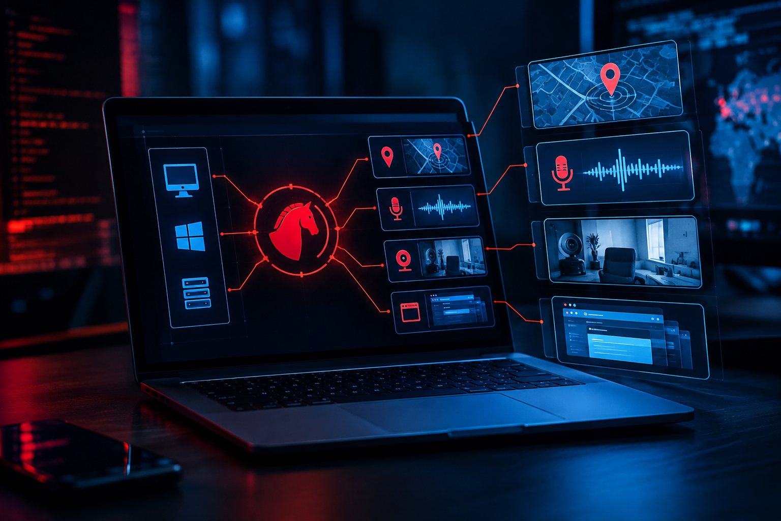 XWorm RAT evolui para plataforma de vigilância