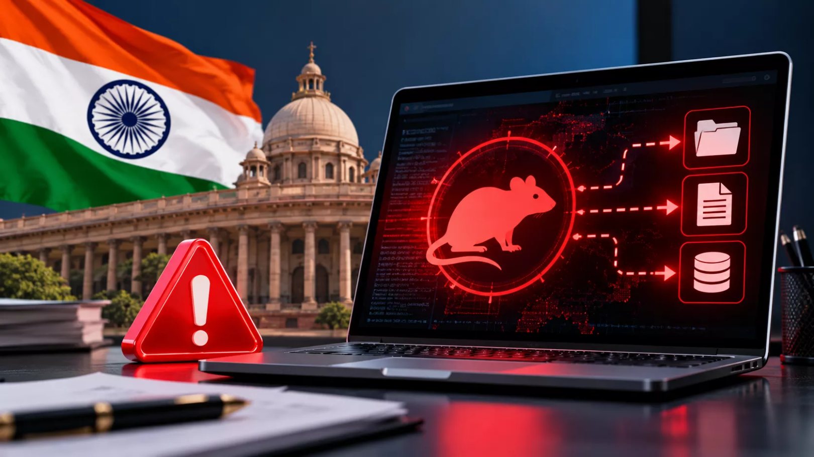 SideCopy Hackers Target Indian Organizations With ReverseRAT Malware to Steal Data