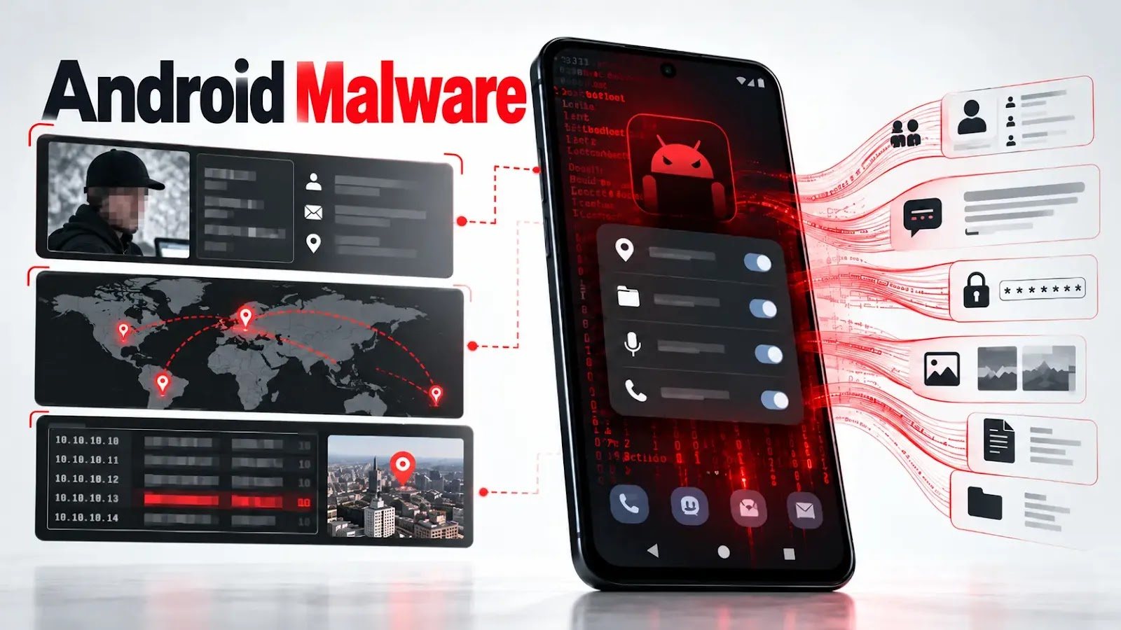 Android Malware Exposes Its Own Operators While Hijacking Phones and Stealing Sensitive Data