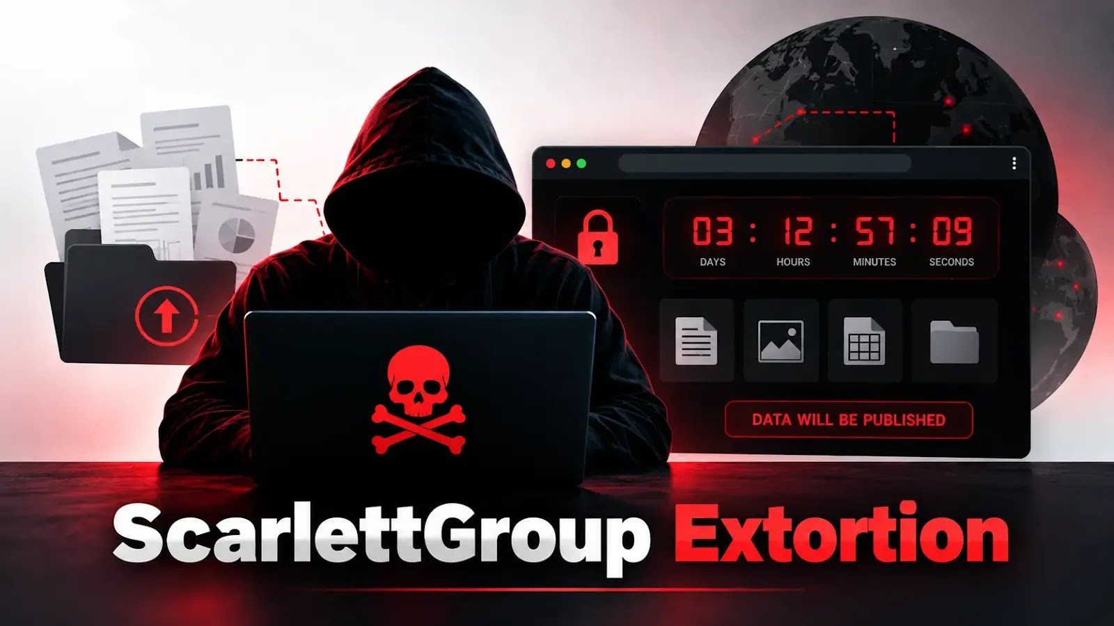 New ScarlettGroup Extortion Gang Threatens to Leak Company Data Using Dark Web Countdown Timers