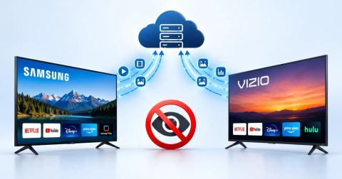 Samsung and Vizio Smart TVs Continue Sending Viewing Data Even After Users Opt Out