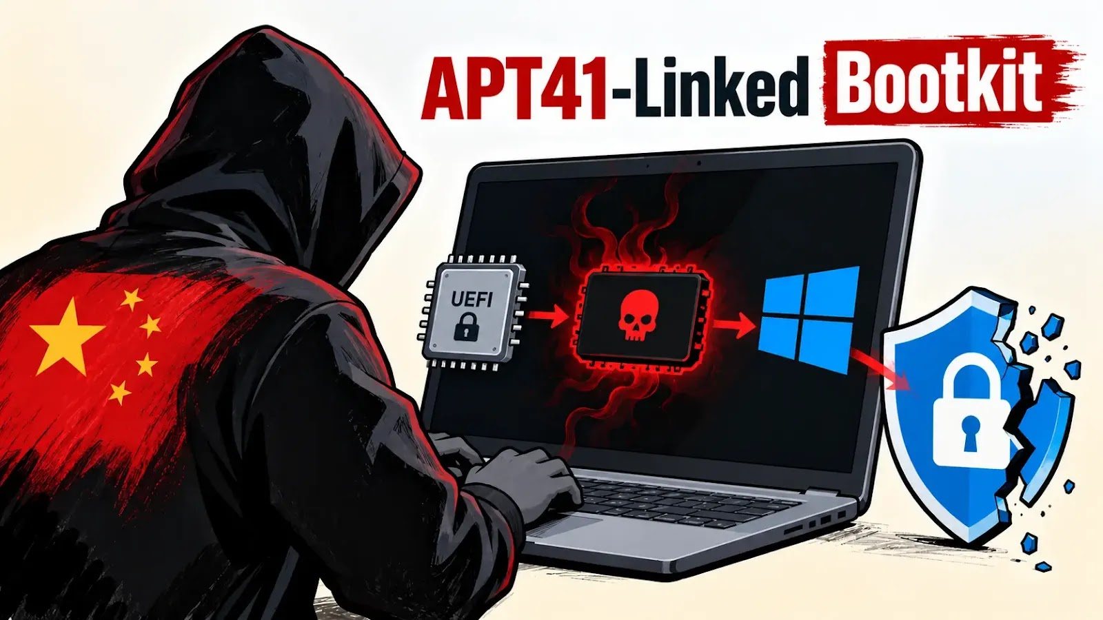 Suspected Chinese APT41 Hackers Use BlackX Bootkit to Bypass Windows Secure Boot