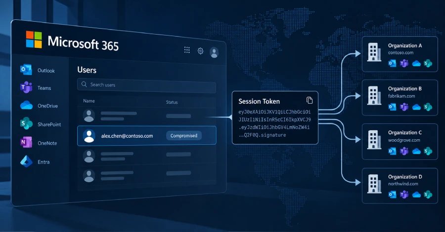 Microsoft 365 Token-Replay Attacks Compromise 97 Accounts at 79 Organizations