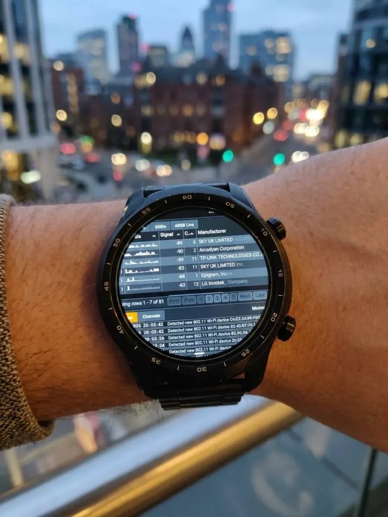 Wardriving on wrist(Source: Github)