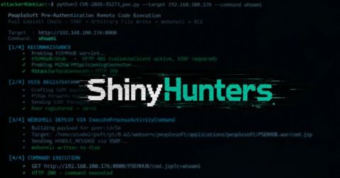 ShinyHunters-Exploited Oracle PeopleSoft Zero-Day Turns Out to Be Three Chained Flaws