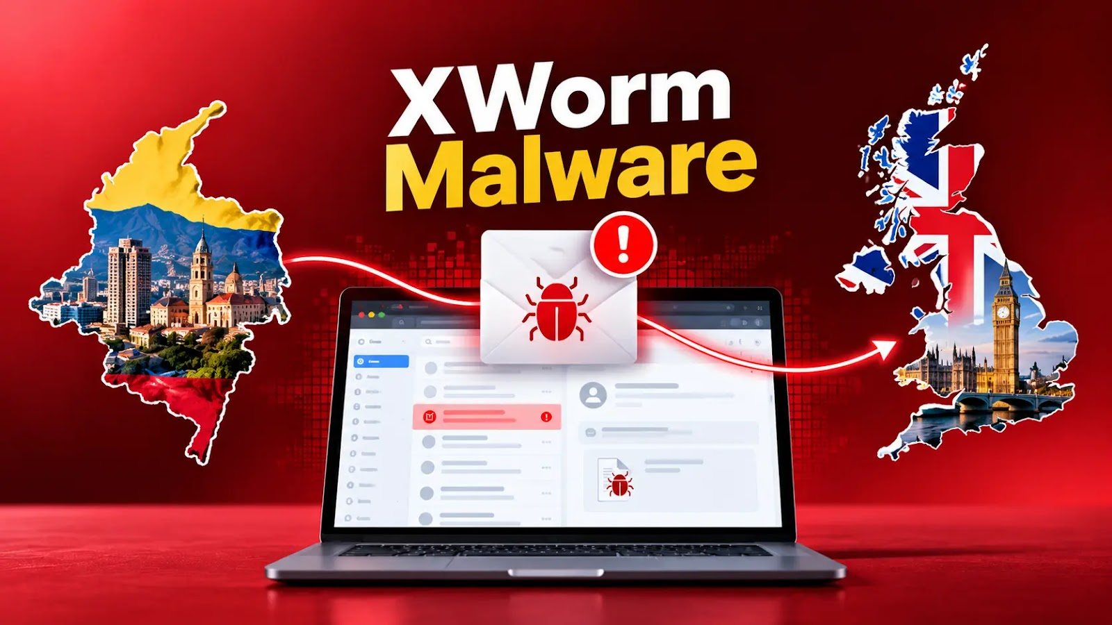 Hackers Reuse XWorm Malware Loader Across Phishing Campaigns Targeting Colombia and the UK