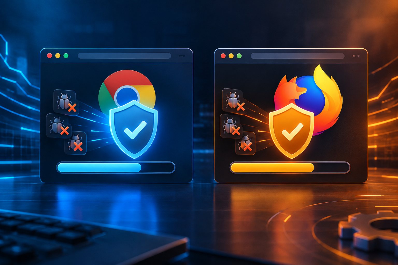 Atualizações do Chrome e do Firefox corrigem mais de 200 vulnerabilidades