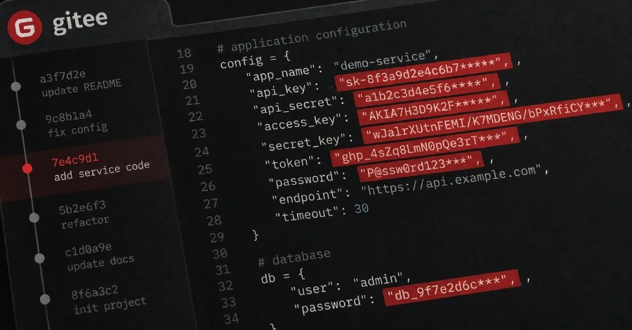 26,400 Valid Cloud and AI Credentials Found Exposed in Public Gitee Repositories